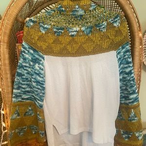 Free People Swit the Small Stuff Sweater Top